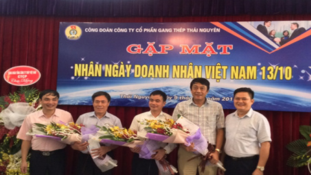 Gang Thép Thái Nguyên: Công đoàn Công ty gặp mặt thân mật ngày Doanh nhân Việt Nam