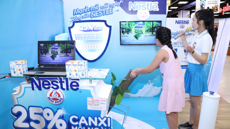 NESTLÉ  ra mắt sữa tiệt trùng mới chứa 25% nhu cầu can xi cho trẻ em  