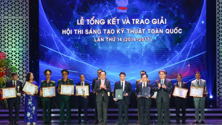 4 giải pháp ngành Dầu khí đạt giải trong Hội thi Sáng tạo Kỹ thuật toàn quốc lần thứ 14