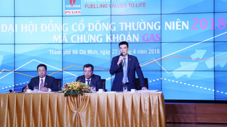 PV GAS dự kiến chia cổ tức 40% trong năm 2018 