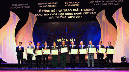 3 công trình của TKV đoạt giải thưởng WIPO