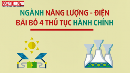 Ngành năng lượng - điện bãi bỏ 4 thủ tục hành chính