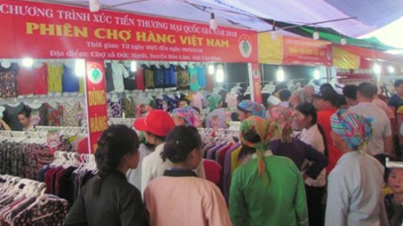 Cao Bằng: Tạo thêm cầu nối cho hàng Việt 