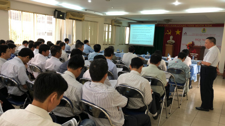 Tổng công ty Thép Việt Nam - CTCP: Gần 300 an toàn vệ sinh viên được tập huấn