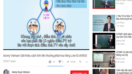 Cảnh báo về hoạt động bán hàng đa cấp không phép sản phẩm Atomy 