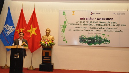 Áp dụng chỉ số HIGG trong xây dựng thương hiệu ngành Dệt May Việt Nam 