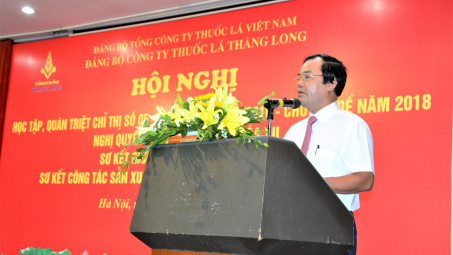 Công ty Thuốc lá Thăng Long: Tích cực tuyên truyền, thực hiện hiệu quả các nghị quyết, chỉ thị