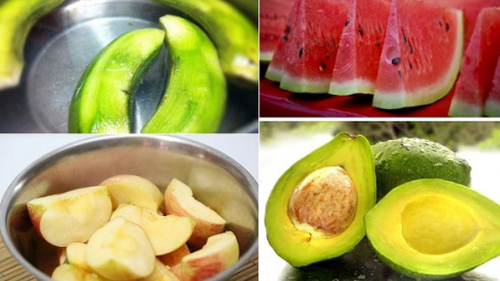 Mẹo giữ hoa quả tươi lâu sau khi gọt vỏ