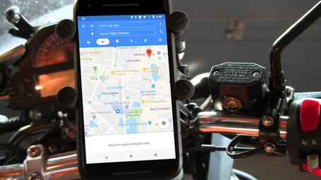Google Maps ra mắt tùy chọn dành riêng cho xe máy tại Việt Nam
