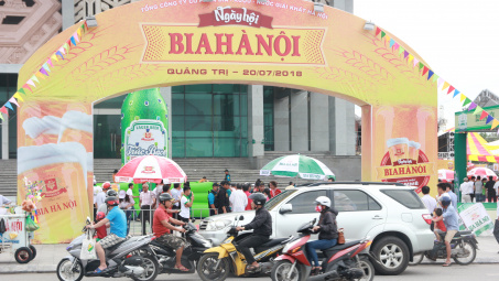 Quảng Trị: Mát lạnh, sánh vàng cùng Ngày hội Bia Hà Nội