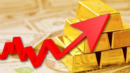 Giá vàng tăng trở lại từ đáy 12 tháng do đồng USD giảm so với các đồng tiền chủ chốt