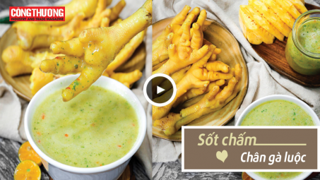 Nước sốt "thần thánh" không thể thiếu cho món chân gà luộc