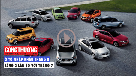 Ngày 6/9/2018 l Bản tin Sự kiện và con số Công Thương: Ô tô nhập khẩu tháng 8 tăng 2 lần so với tháng 7