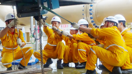 Công ty Khí Cà Mau hoàn thành công tác bảo dưỡng sửa chữa trước tiến độ 