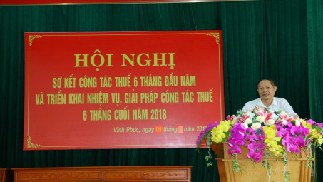 Cục Thuế tỉnh Vĩnh Phúc: Nỗ lực để đạt những con số ấn tượng