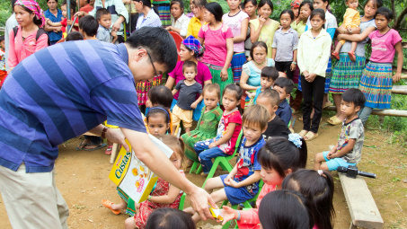 Người lao động dầu khí thắp sáng ước mơ cho học sinh vùng cao Cao Bằng