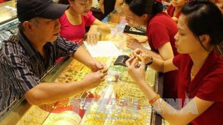 Thị trường vàng trong nước trầm lắng phiên cuối tuần