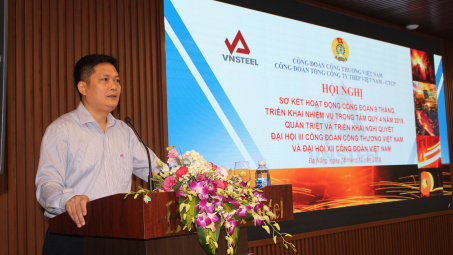 Công đoàn Tổng công ty Thép Việt Nam  - CTCP: “Thức” cùng cơ sở