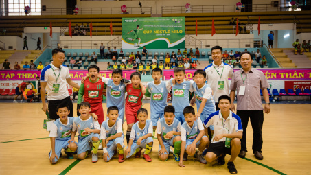 Khởi tranh vòng chung kết Giải Bóng đá Hội khỏe Phù đổng Cúp Milo năm 2019