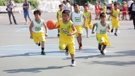 Nestlé Milo 15 năm đồng hành và nuôi dưỡng tài năng bóng rổ học đường Thành phố Hồ Chí Minh