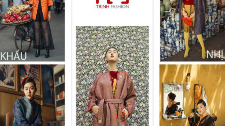 Thổi hồn vào những chiếc áo chần bông của Trịnh Fashion