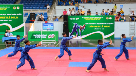 Khai mạc Giải Vovinam học sinh toàn quốc lần thứ III năm 2019 – Cúp Nestlé MILO