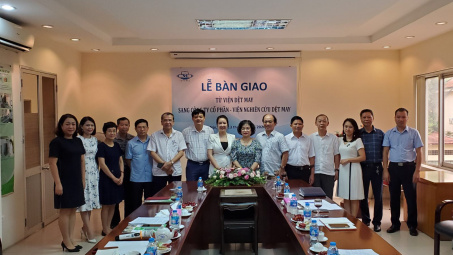 Viện Nghiên cứu Dệt May đẩy mạnh nghiên cứu khoa học công nghệ