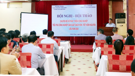 Vĩnh Phúc nâng cao nhận thức về sản xuất sạch hơn, tiết kiệm nguyên liệu cho các doanh nghiệp