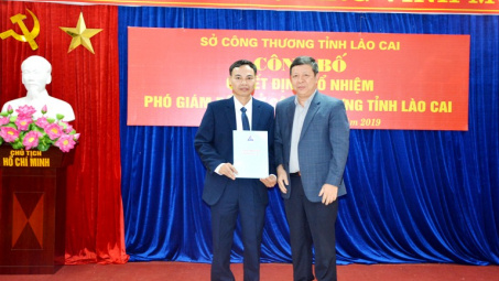 Lào Cai: Công bố quyết định bổ nhiệm Phó Giám đốc Sở Công Thương