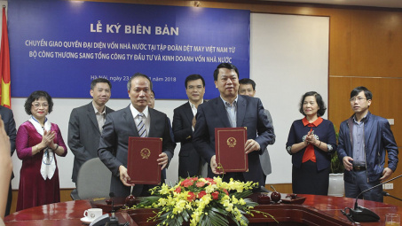 Chuyển giao quyền đại diện vốn nhà nước tại Vinatex về SCIC