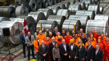 Canada đầu tư 90 triệu CAD vào Algoma Steel