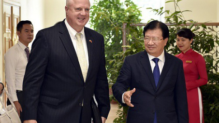 "Đại gia" may mặc Mỹ muốn mở rộng đầu tư tại Việt Nam