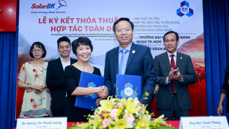 Phát triển năng lượng sạch qua mô hình hợp tác Doanh nghiệp – Trường