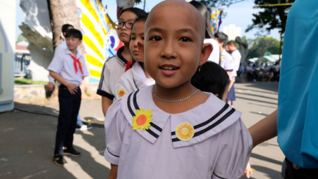 385 ước nguyện của bệnh nhi được thực hiện tại ngày hội Hoa hướng dương