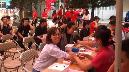 Đại học Điện lực: Thu nhận gần 500 đơn vị máu qua Ngày hội "Điện hồng nhân ái 2019"