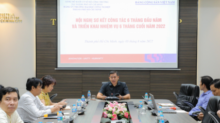 Đảng ủy IUH phát huy hiệu quả vai trò nòng cốt