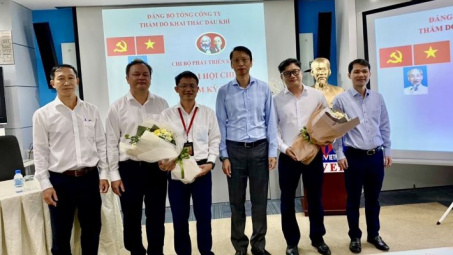 Chìa khoá đi tới thành công của Chi bộ Phát triển khai thác Dầu khí trong nhiệm kỳ 2022 - 2025