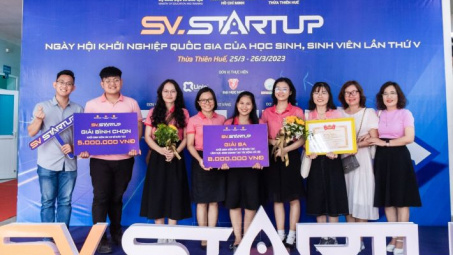 Dự án Symcocha của sinh viên HUFI đạt 2 giải tại Cuộc thi SV.Startup