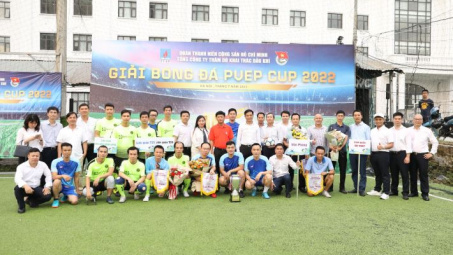 Khai mạc Giải bóng đá PVEP Cup 2022