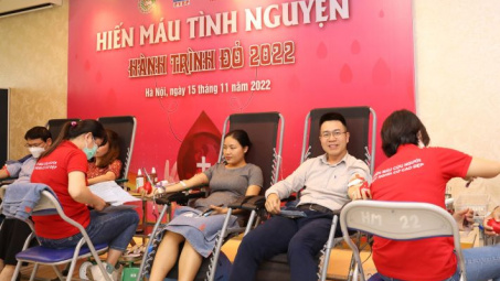 PVEP: Đoàn Thanh niên  tổ chức chương trình Hiến máu tình nguyện "Hành trình đỏ năm 2022”
