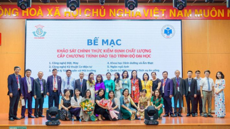 Bế mạc đợt khảo sát chính thức đánh giá ngoài 6 chương trình đào tạo trình độ Đại học