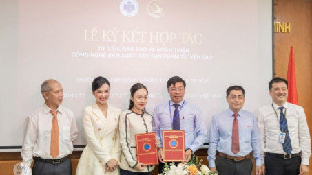 HUFI hợp tác đào tạo và hoàn thiện công nghệ sản xuất các sản phẩm từ Yến