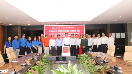 PVEP: Quyên góp ủng hộ đồng bào miền Trung khắc phục hậu quả bão lũ