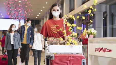 Tết là phải bay, săn vé liền tay với ưu đãi giảm 90% cùng Vietjet