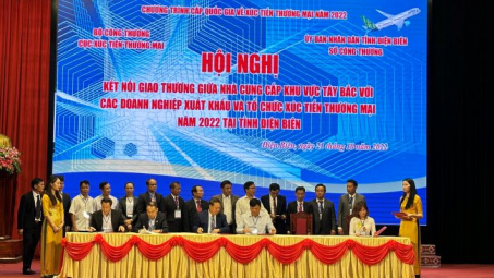Kết nối giao thương giữa nhà cung cấp khu vực Tây Bắc và các doanh nghiệp xuất khẩu và tổ chức xúc tiến thương mại