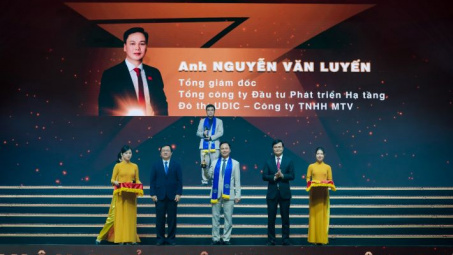 Tổng Giám đốc UDIC được vinh danh “Doanh nhân trẻ tiêu biểu Việt Nam năm 2022”
