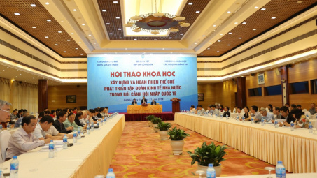 Hoàn thiện thể chế phát triển tập đoàn kinh tế  nhà nước