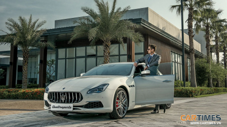 Chiêm ngưỡng xe quý tộc Maserati Quattroporte GTS GranLusso tại Việt Nam