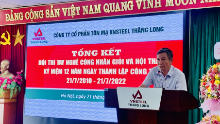 Đã là thợ Tôn mạ Vnsteel Thăng Long phải là thợ giỏi!