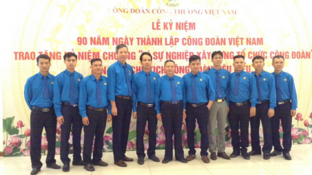 VNSTEEL: 2 Lao động Giỏi, 7 Lao động Sáng tạo cùng 2 Chủ tịch công đoàn tiêu biểu được khen thưởng